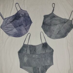 Set of Three Tie-Dye Camisoles